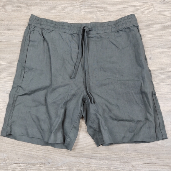 Gray Drawstring Shorts - Picture 2 of 8